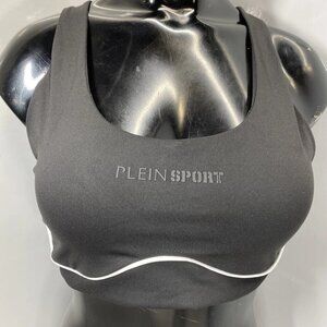 Plein Sport Women’s Push-Up Sports Bra with Crossback Straps